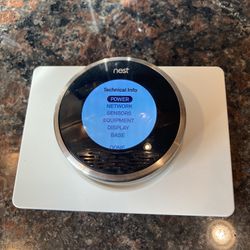 Nest Thermostat With Smoke And Carbon monoxide Alarm 