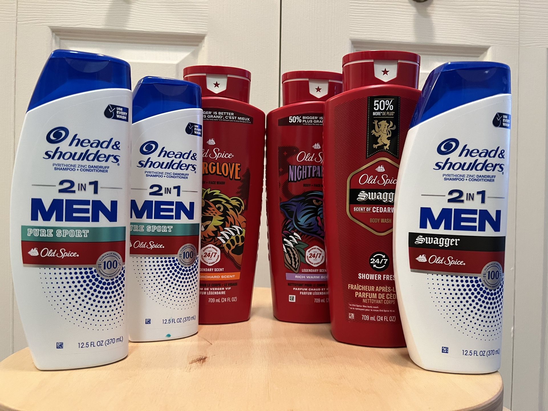 Old Spice Body Wash And Shampoo