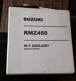 2005 Suzuki RM450Z Thumbnail