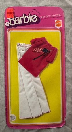 1975 Barbie Carded Bi-Centennial Pant Suit-Mint