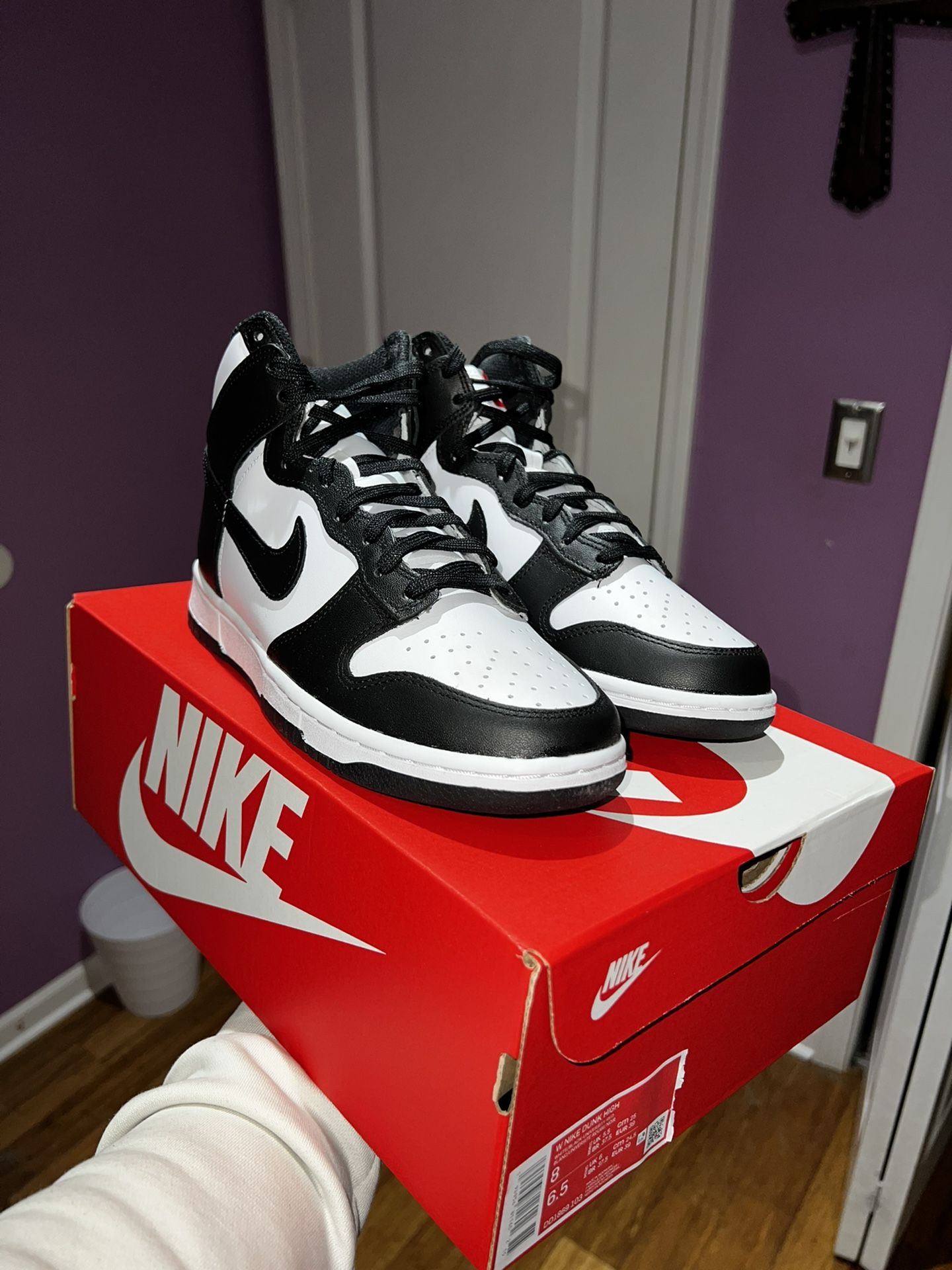 New Women Panda Dunks Size 8