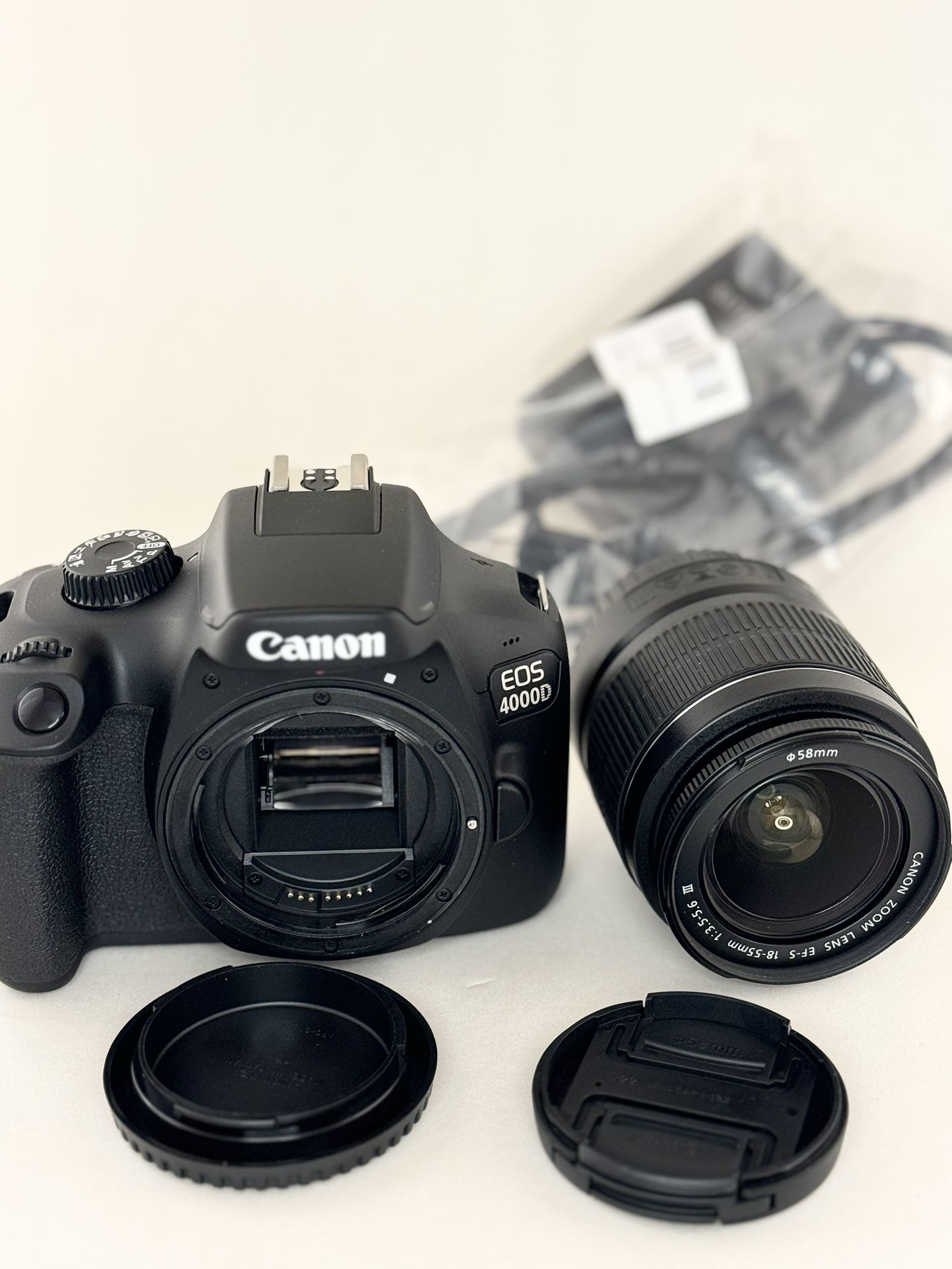 Canon EOS 4000D Kit with 18-55 III Lens Digital SLR Camera