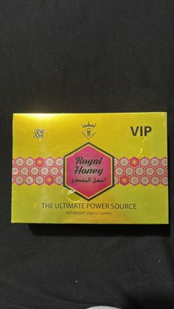 Royal Honey VIP 12 Sachets Box exp 2031