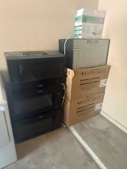 6 huge microwaves sell all at once or individually