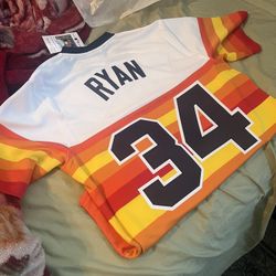 Authentic Jersey Houston Astros Home 1980 Nolan Ryan