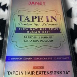 TAPE IN HAIR EXTENSIONS 24”