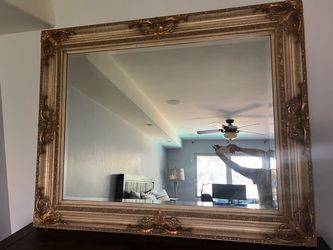 Beautiful 5ft by 4ft large antique mirror