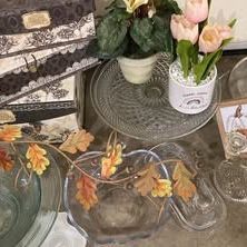 Crystal Dishes + Decor  Bonus Donuts Pans + Pottery