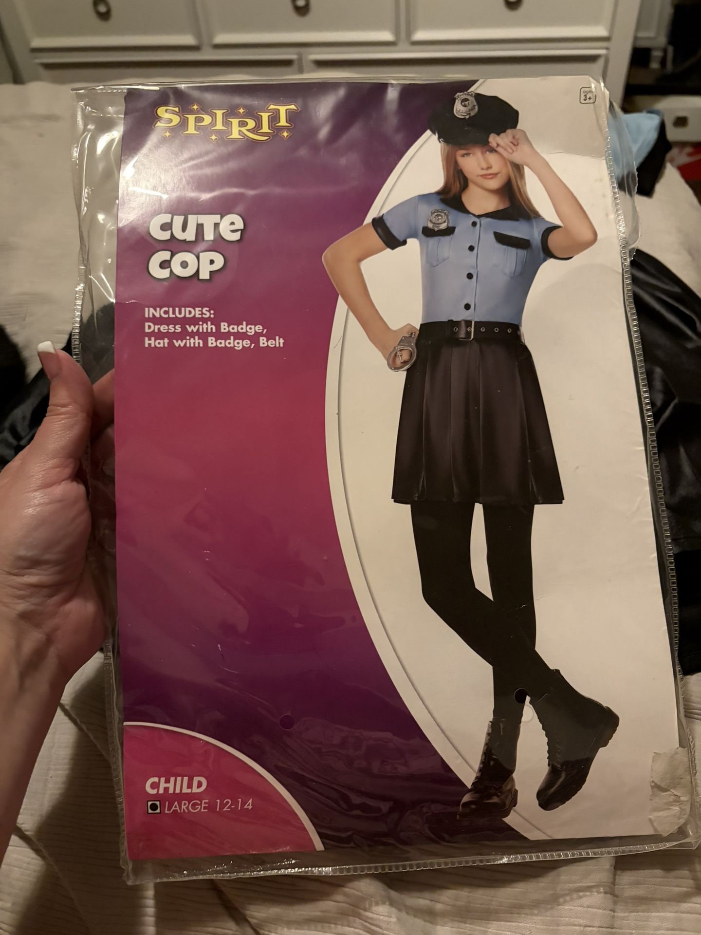 Cop Costume Kids size 12-14