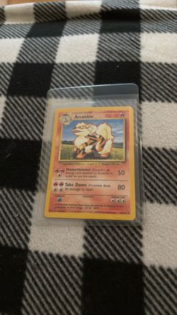 Arcanine Card Mint