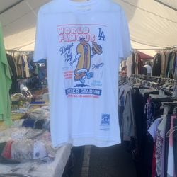 Mitchell & Ness. Dodgers Shirt 