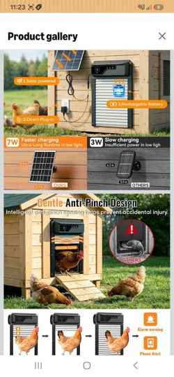 Automatic Chicken Coop Door with Camera