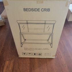 Brand NEW Fodoss Baby Bassinet Bedside Storage Tray,4-Sided MeshBedside Bassinet forInfant/Newborn