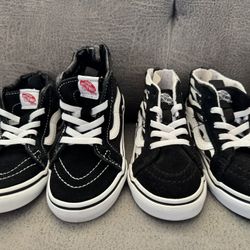 New Kids Vans Shoes Size 9.5