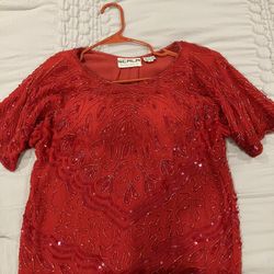 Beautiful  100% Pure Silk Blouse  - Scala From Paris