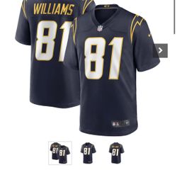 Mike Williams Official Jersey Sz M