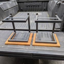 Loudspeaker Stands - Welded Steel & Wood