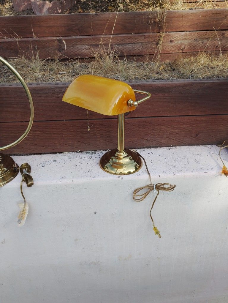 Vintage Bankers Lamp