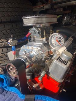 383 Supercharged Stroker full roller motor. 2000 miles when removed from my 72. C-10. No build sheet sold truck W/O drivetrain to keep for future proj