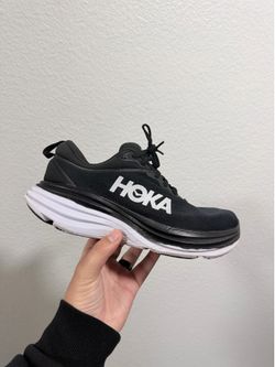 Hoka black and white
