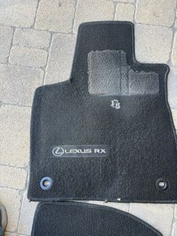 Lexus Rx mats Black