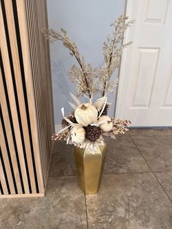 Fall decor 2 vases