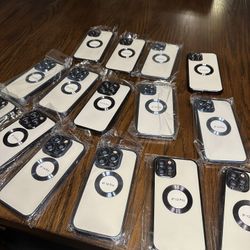 Black And Blue Cases For iPhone 14 Pro And 12 Pro 