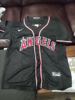 Angels black Jersey ADELL number 7