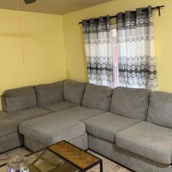 Grey Sofa 