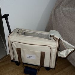 Pet Carrier With Wheels