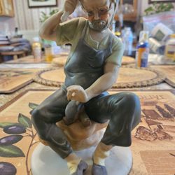 Vintage "Cobbler" or Shoe maker Porcelain character