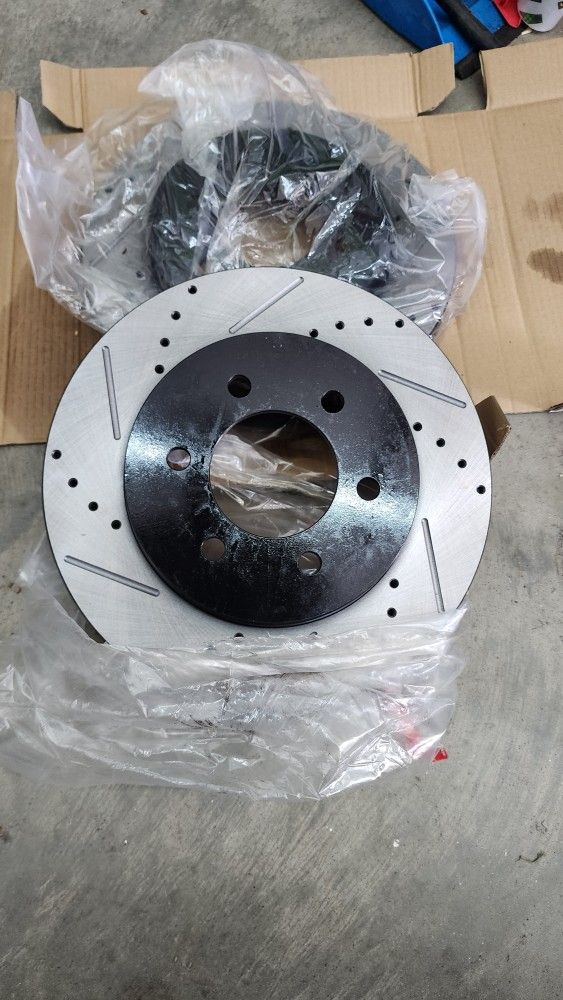 2005 To 2009 F150 Slotted Rotors  Brand New