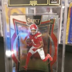 2024 Select Xavier Worthy Rookie Graded 10 Hobby Box Chiefs