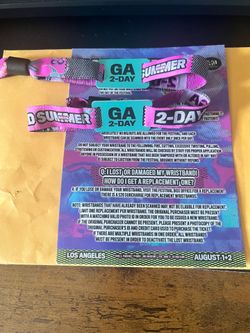 Hard Summer 2 Day GA Wristband