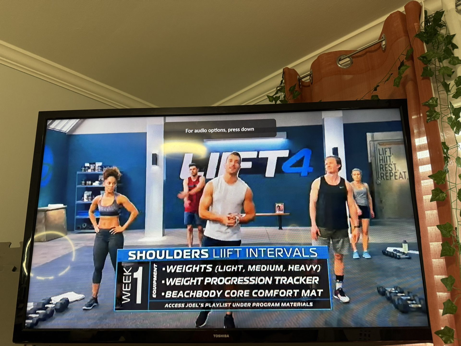 55” Toshiba Flat Screen TV