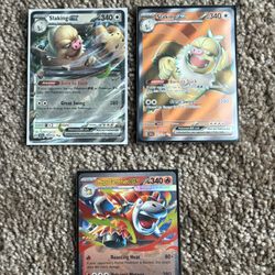 pokémon cards surging sparks mega evolution mega camerupt slaking ex 
