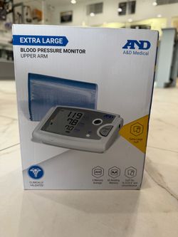 A&D Medical Upper Arm Blood Pressure Monitor XL