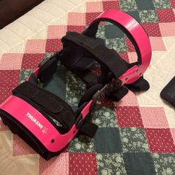 Pink Left Knee Brace