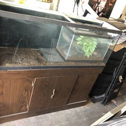 Fish Tank With Stand! 