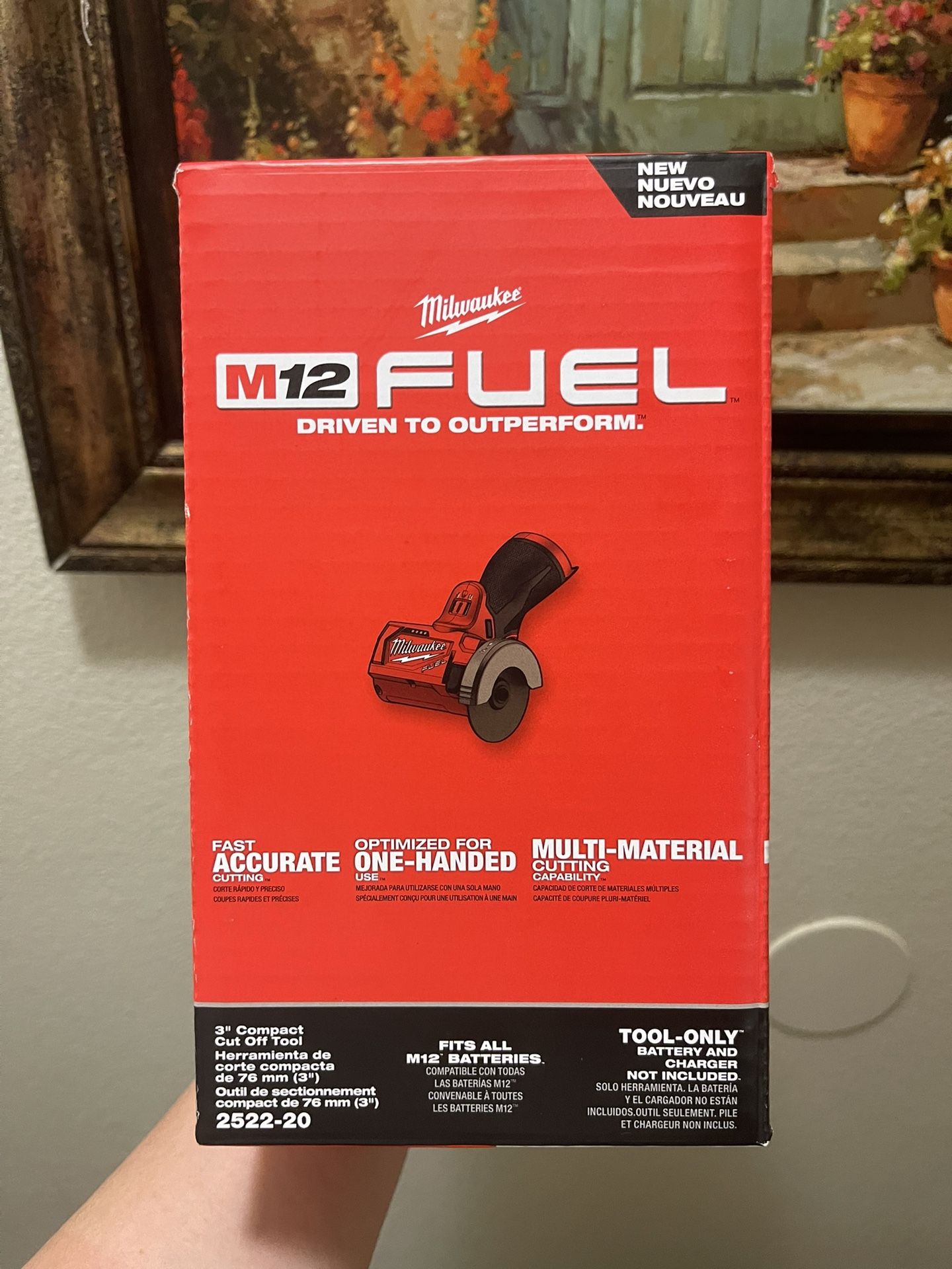 Milwaukee 2522-20 M12 12 Volt FUEL 3" Compact Cut Off Tool