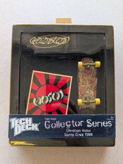 Tech Deck Collectors Series Santa Cruz Hosoi 1988