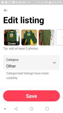 Packers dress