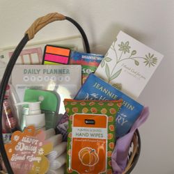 This Is A Cute Mother’s Day Basket. Everything Is Brand New. Nothing Is Open.