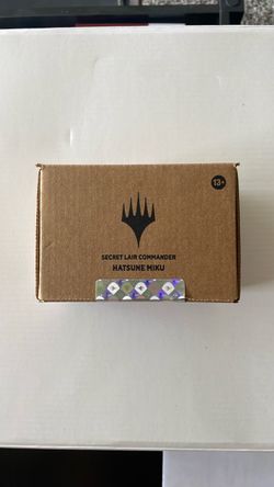 Magic the Gathering Secret Lair Commander Hatsune Miku MTG deck