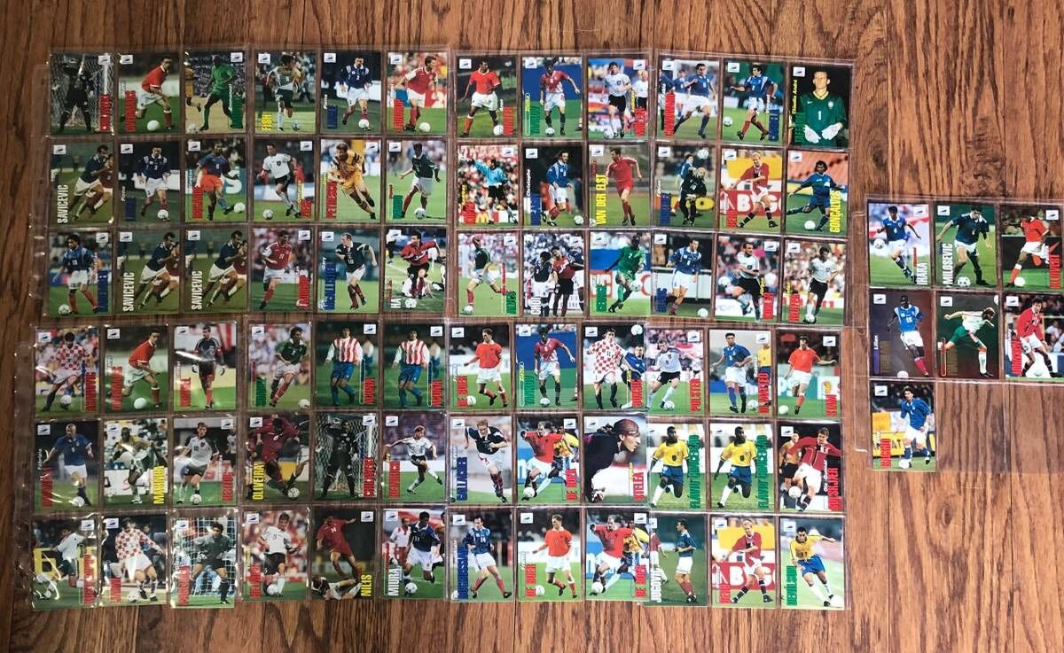 Soccer Cards (1998 World Cup France)