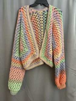 Crochet Cardigan Handmade