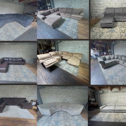 We Sell Sectionals Couches Wrap Arounds Recliners Pullouts Loveseats Chairs Tables Furniture 
