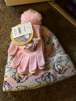 Sonic Hat And Gloves