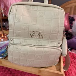 STEVE MADDEN LEATHER BACKPACK