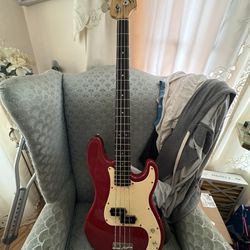 1990’s Squier P-Bass By Fender W Gig Bag